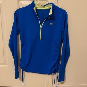 Brand: Avia Color: Blue mainly, some neon green Size: Medium